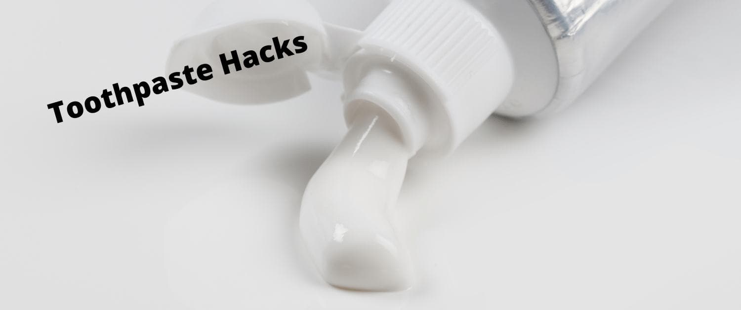 Some super easy and clever uses of Toothpaste